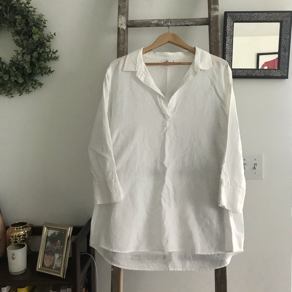 Vineyard Vines Linen Tunic